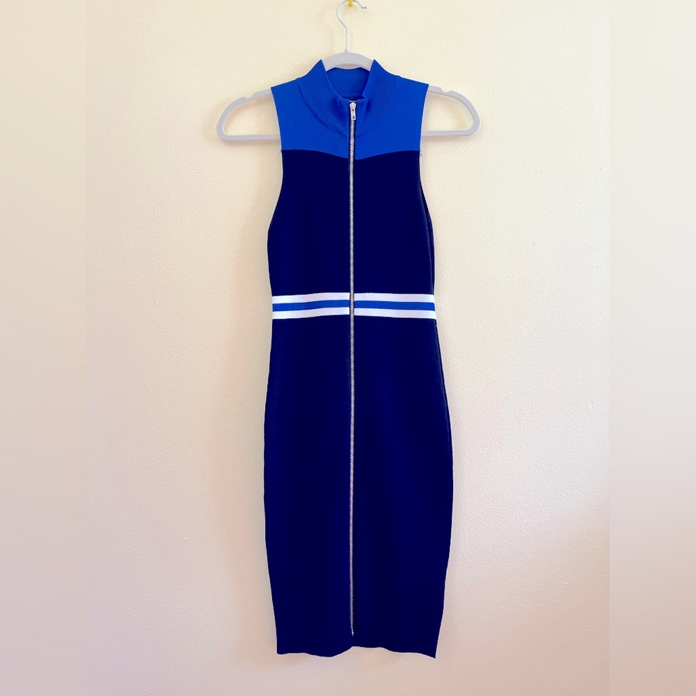 COPY - Codigo brand Stretch  Blue Black Dress size S